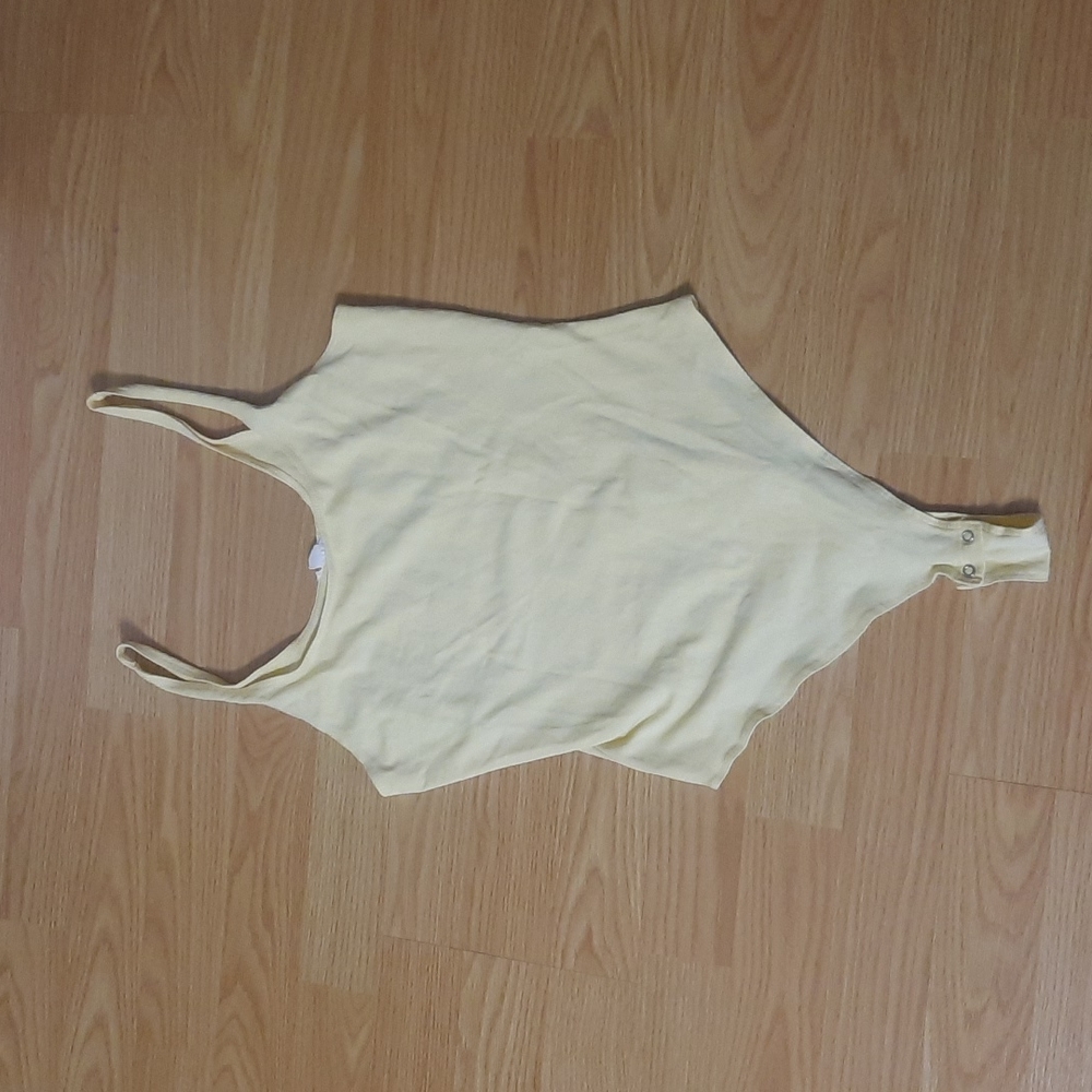 Yellow bodysuit